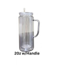20oz SnowGlobe Tumbler with Handle