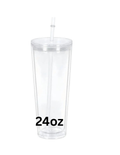 24 Acrylic Snowglobe Tumbler(Lava)