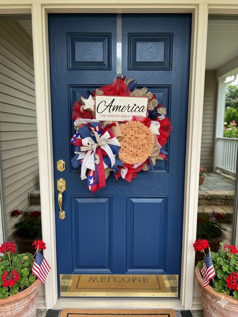 Patriotic Americana Wreath
